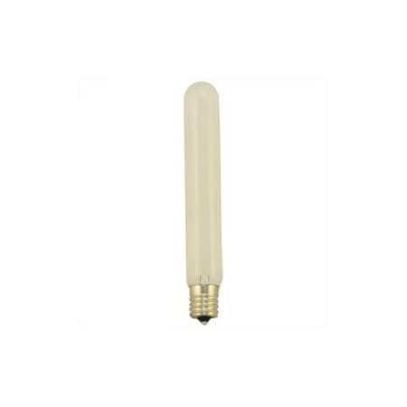 Bulb, Incandescent Tubular, Replacement For Norman Lamps, 25T61/2-130V-Tuff